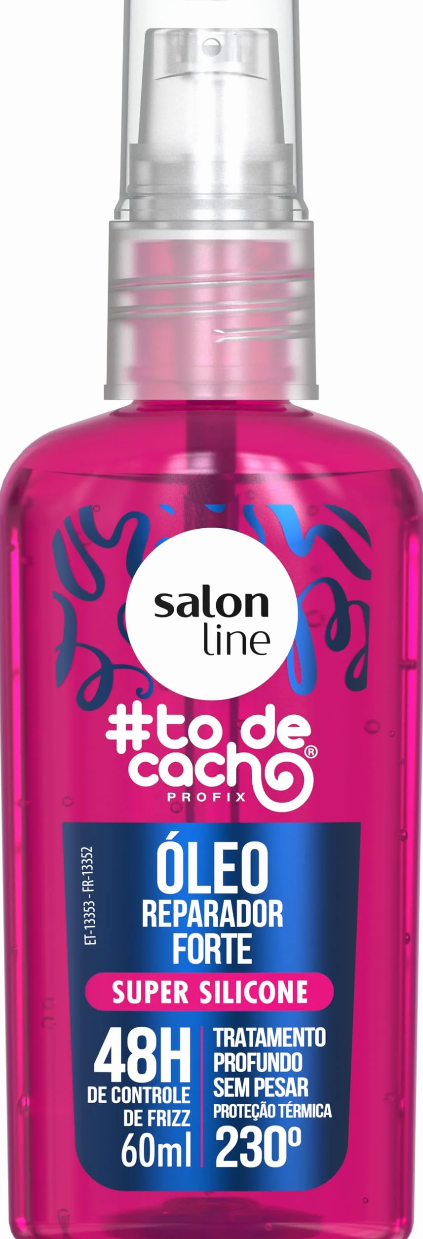 Salon Line Óleo Protetor Forte #TODECACHO Olio Trattamento per Capelli Ricci 60 ML